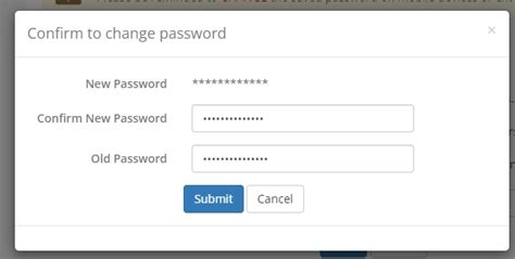 icto change password